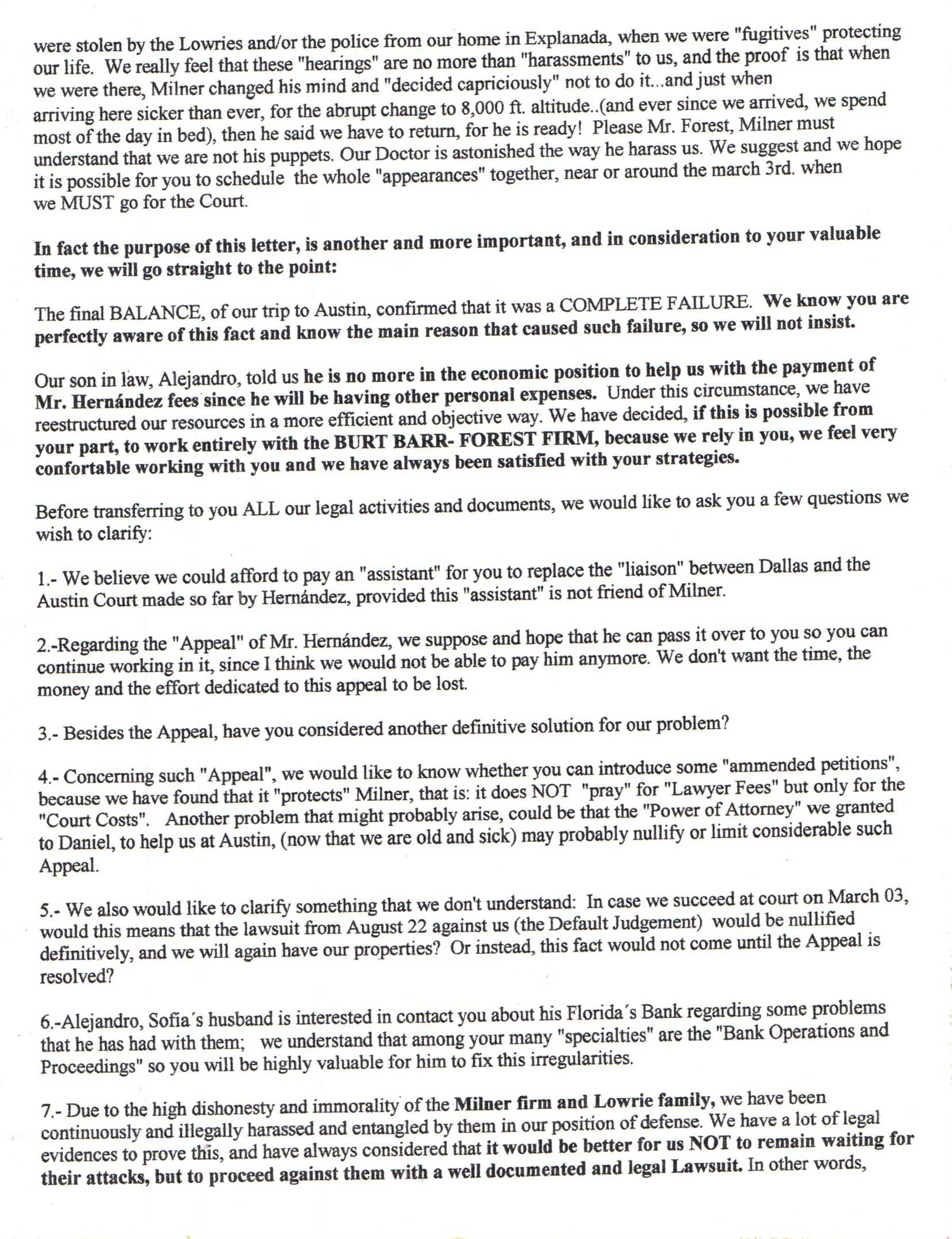 EMAIL TO RAUL ATTORNEY
One Day Before Raul Homicide
To Sell His Property in Niederald Texas
Take All Their Assets BY JOE MILNER,
Jami Milner, Mack Ray Hernandez. Et Al
After 35 Million Scam, After Kidnapping,
And Multiple Counts of KIDNAPPING
By Joe Milner & Jami Milner Turner