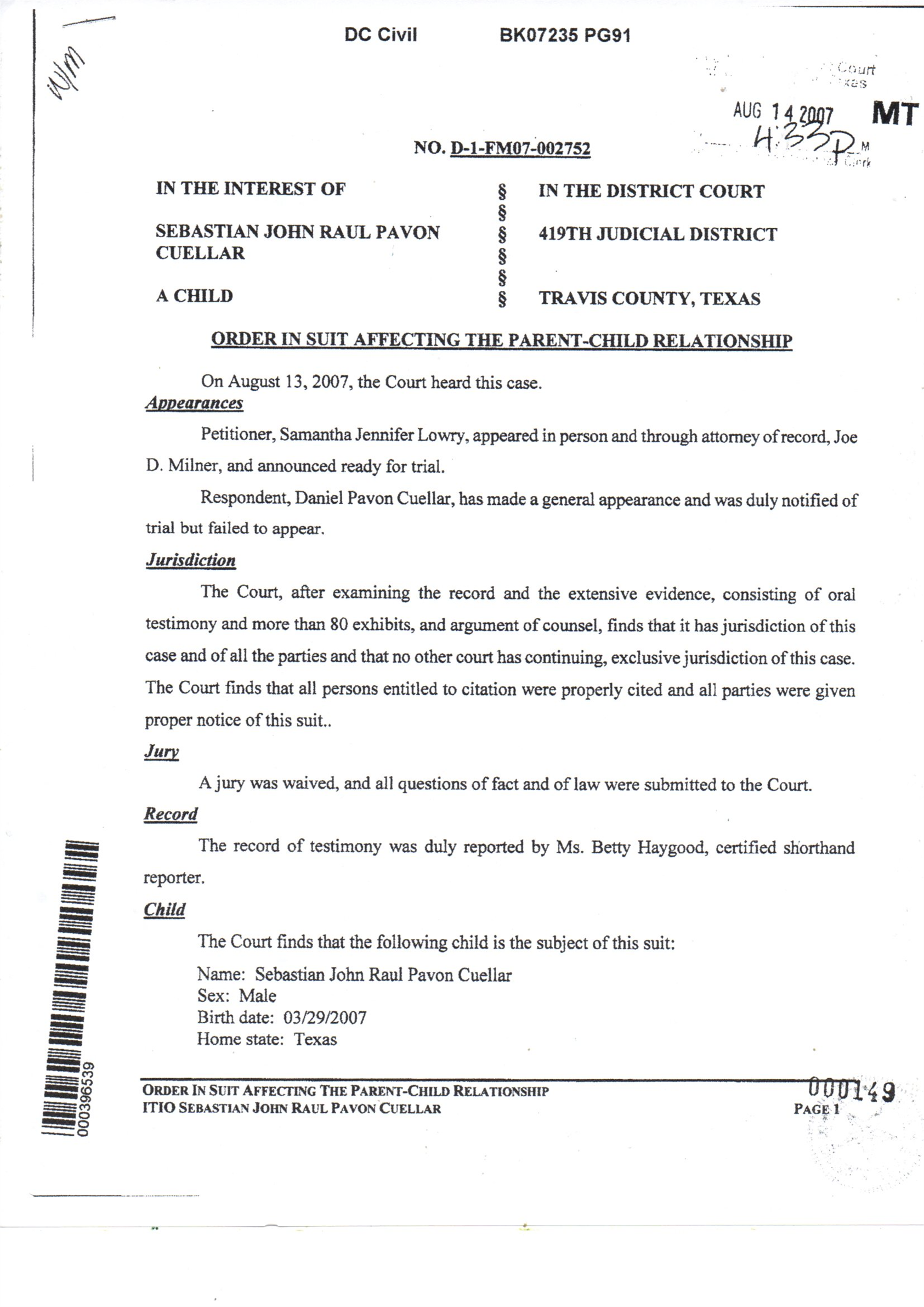 "The Court Finds" Means Judge John K Dietz Crimes
Case Exposes ORGANIZED CRIMES IN TRAVIS COUNTY
AUSTIN TEXAS CRIMINAL ORGANIZATION FOR MILLIONS
HOMICIDE, KIDNAPPING, ILLEGAL SALE OF REAL ESTATE
WARRANTS FOR ARREST AGAINST JUDGE JOHN DIETZ 
LIVE CASE 2025 AUSTIN TEXAS NEWS AUSTIN TEXAS