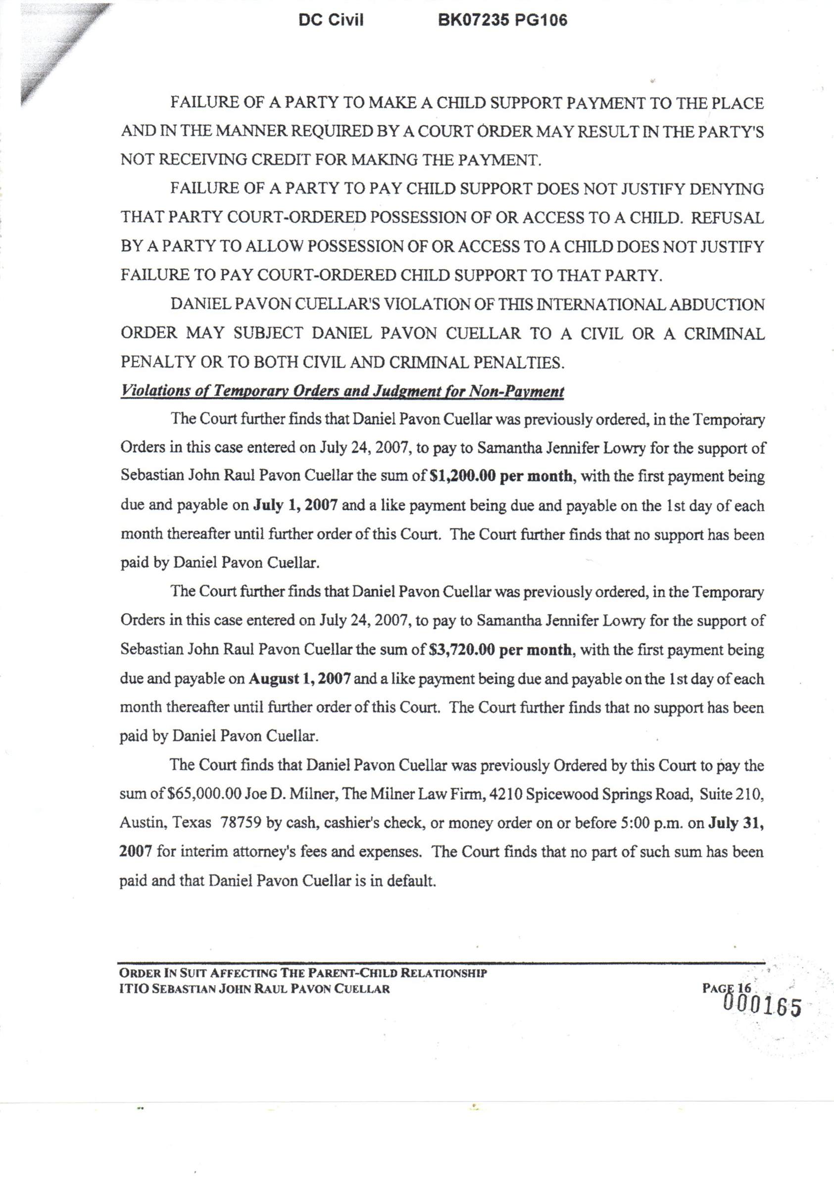 "The Court Finds" Means Judge John K Dietz Crimes
Case Exposes ORGANIZED CRIMES IN TRAVIS COUNTY
AUSTIN TEXAS CRIMINAL ORGANIZATION FOR MILLIONS
HOMICIDE, KIDNAPPING, ILLEGAL SALE OF REAL ESTATE
WARRANTS FOR ARREST AGAINST JUDGE JOHN DIETZ 
LIVE CASE 2025 AUSTIN TEXAS NEWS AUSTIN TEXAS
WARRANTS VS JOE MILNER AND JAMI MILNER TOO
FOR HOMICIDE, KIDNAPPING AND 35 Million SCAM